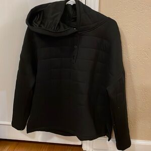 Sz M Black Thick Gap Fit Hoodie